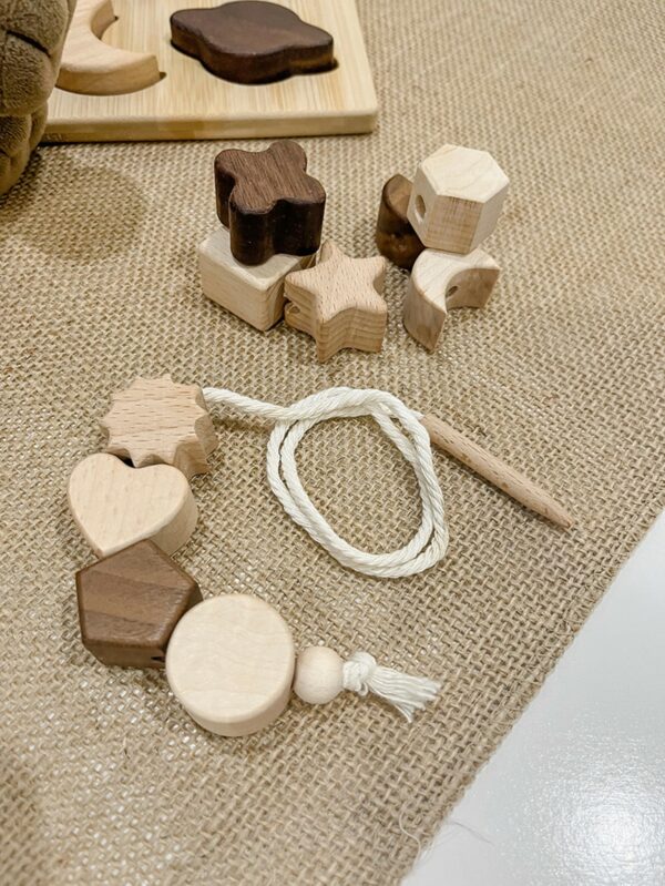 Wooden Threading Toy | Bebe Robe