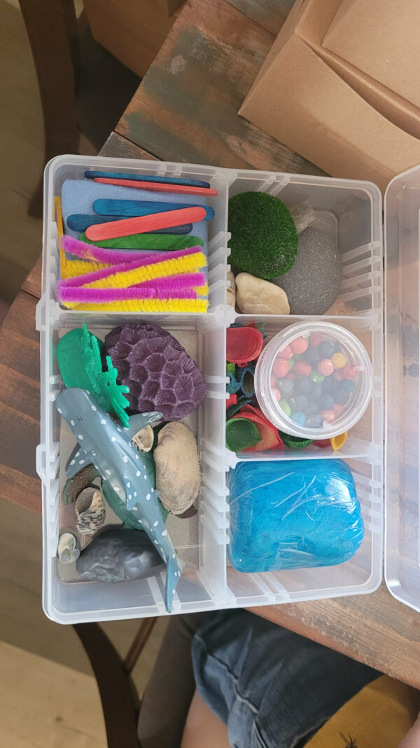 Under The Sea Small Sensory Box | Little Loves & You