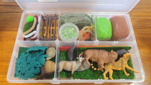 Safari Large Sensory Box | Little Loves & You