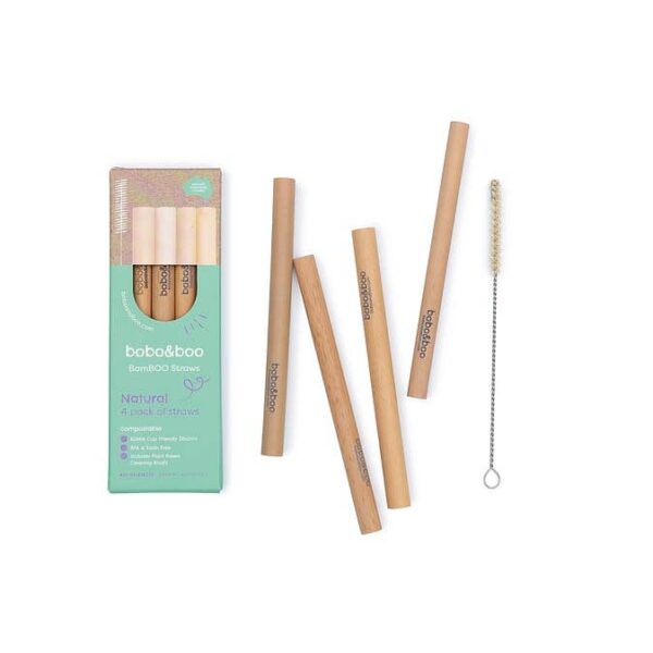 Bamboo Reusable Straws | Bobo&Boo