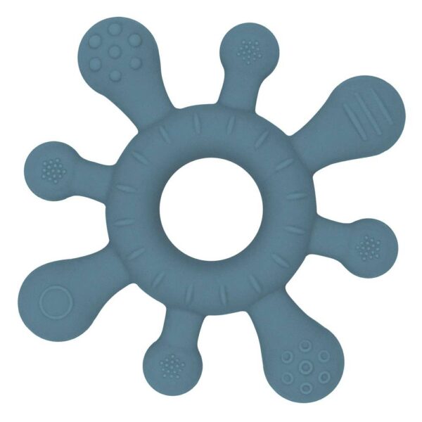 Silicone Splash Teether – Steel Blue | Living Textiles