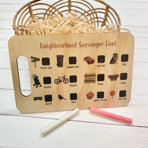 Scavenger Hunt Board – Neighbourhood | Inspired Wholesale