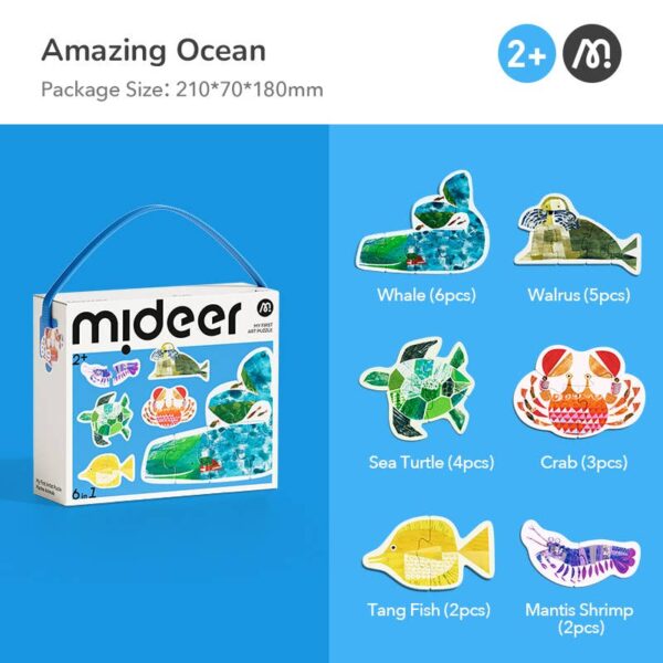 My First Artist Puzzle – Ocean Animals | ToysLink